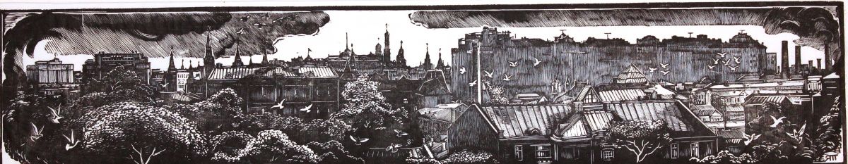 Я. Телишевский. Москва. Вид из окна.JPG
