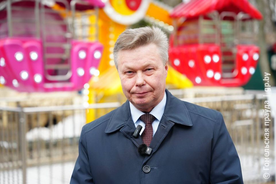 Директор госпредприятия "Гомельский парк" Виктор Гутыра Директор госпредприятия "Гомельский парк" Виктор Гутыра