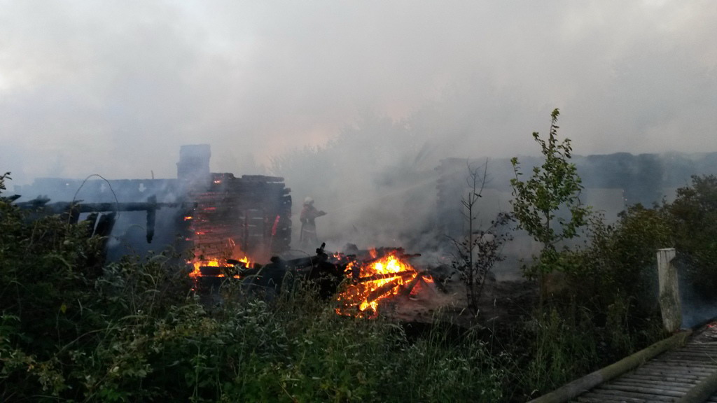 На месте сгоревшего дома лесника в Тонеже нашли еще одно обгоревшее тело .jpg