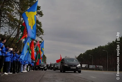 В Гомельской области прошел автопробег «На пути возрождения», посвященный 36-й годовщине аварии на Чернобыльской АЭС
