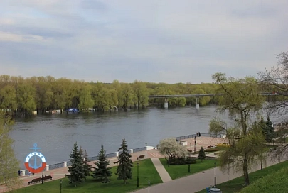За сутки уровень воды в реке Сож около Гомеля повысился еще на 12 сантиметров