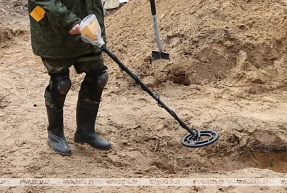 В Гомельской области установлено новое захоронение мирных граждан времен войны