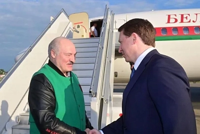 Лукашенко прибыл в Сочи для встречи с Путиным