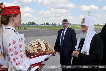 Патриарх Московский и всея Руси Кирилл прибыл в Беларусь