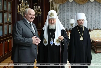 Лукашенко на встрече с Патриархом Кириллом: правда на нашей стороне, мы выдержим любое давление