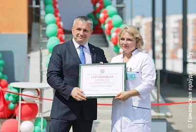 В Петрикове открыли акушерско-гинекологический корпус ЦРБ (обновлено)