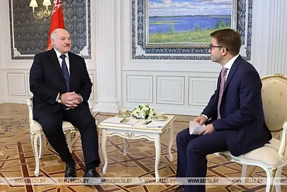 Лукашенко дал интервью информагентству Франс Пресс