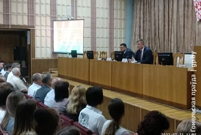 Николай Рогащук провел встречу с трудовым коллективом ОАО "Гомсельмаш"
