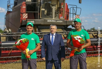 На Гомельщине чествовали первых тысячников
