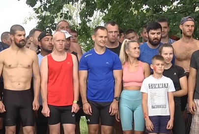 Киокушиновский забег прошел под Речицей