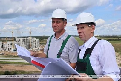 Лукашенко: благородный труд строителей всегда связан с созиданием, он преображает мир вокруг
