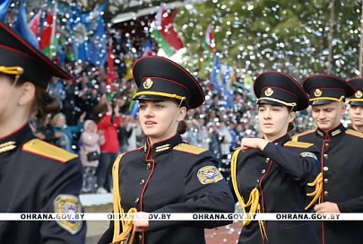Команда Гомельского облуправления Департамента охраны заняла второе место на республиканском конкурсе профмастерства