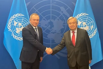 Макей встретился с Генеральным секретарем ООН и передал послание Президента