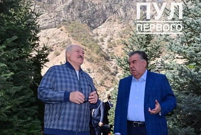 Лукашенко и Рахмон провели неформальную встречу в загородной резиденции Президента Таджикистана