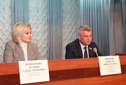 Алексей Неверов провел открытый диалог, посвященный проекту Закона о ВНС, в трудовом коллективе ОАО "Коминтерн"