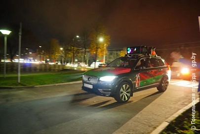 Фоторепортаж: Гомельская область принимает участников республиканского автопробега "Символ единства" 