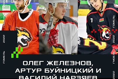 Три хоккеиста пополнили состав "Гомеля"
