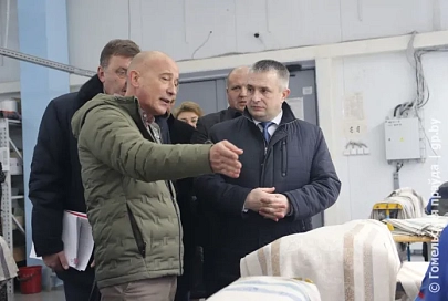 Рабочий день губернатора Ивана Крупко в Кормянском районе