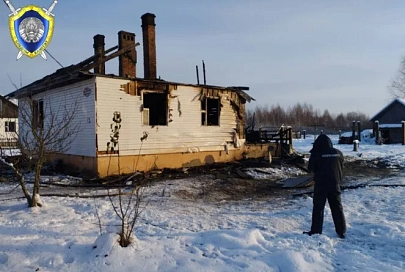В Петриковском районе на пожаре погибла семья. Следователи проводят проверку