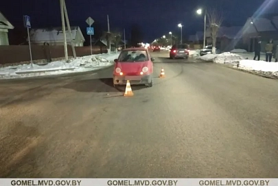 В Речице водитель совершил наезд на 13-летнюю девочку-пешехода