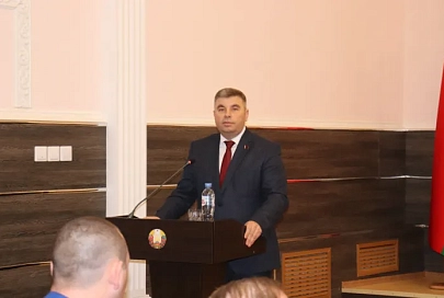 Губернатор Иван Крупко представил Дмитрия Шабетника в должности председателя Светлогорского райисполкома