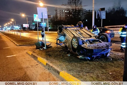 За неделю в Гомельской области произошло 4 ДТП. Есть пострадавшие
