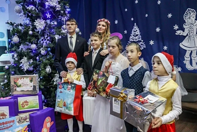 Республиканская благотворительная акция «Чудеса на Рождество» прошла в Улуковской специальной школе-интернате