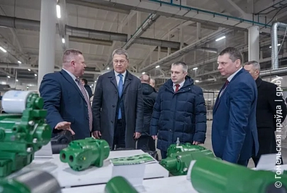 По гидравлике мы ведущие… Башкирская делегация посетила ОАО "САЛЕО-Гомель"