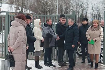 Губернатор Иван Крупко в рамках рабочей поездки посетил Мозырщину