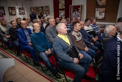 В Гомеле по инициативе профсоюза работников АПК прошла встреча с воинами-интернационалистами