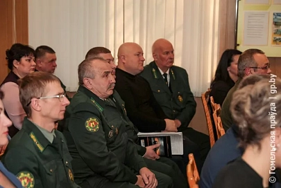 Помощник Президента – инспектор по Гомельской области Сергей Бартош провел встречу с коллективом Октябрьского лесхоза