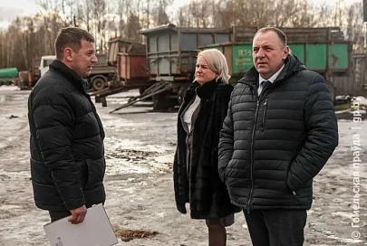 Сергей Бартош проинспектировал подготовку техники к предстоящей посевной кампании
