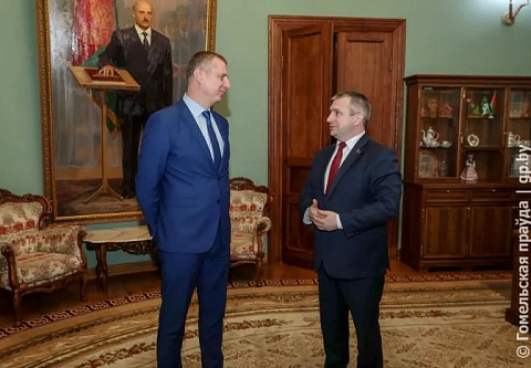 Всегда ждем вас в гости! Иван Крупко встретился с Послом Беларуси в России Дмитрием Крутым