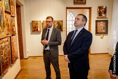 Фоторепортаж: председатель облисполкома Иван Крупко посетил Ветковский музей старообрядчества и белорусских традиций имени Ф. Г. Шклярова