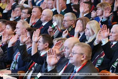 Утверждены устав и программа Белорусской партии "Белая Русь"