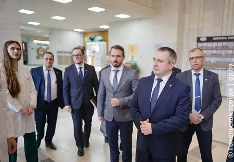 Председатель облисполкома Иван Крупко посетил Гомельский медицинский университет