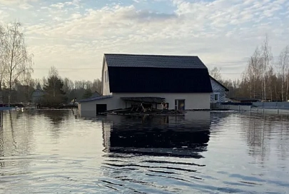 Более 400 дачных домов и подворий в Гомельской области подтоплены талыми водами