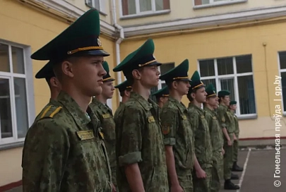 В средней школе №3 Гомеля открыли военно-патриотический клуб «Днепровский рубеж»