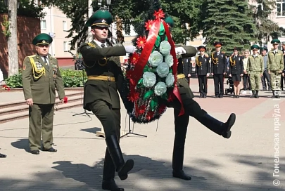 В Гомеле отметили День пограничника и 105-ю годовщину создания пограничной службы