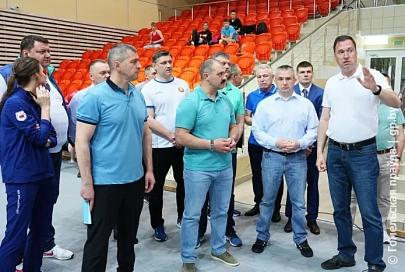 Безграничный потенциал: гостям "Вытокаў" показали, как в Жлобине готовят чемпионов