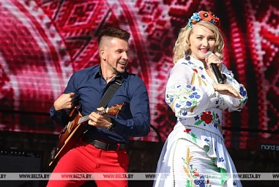 Концерт "Союзные звезды в гостях в Александрии" на празднике "Купалье" в Шкловском районе