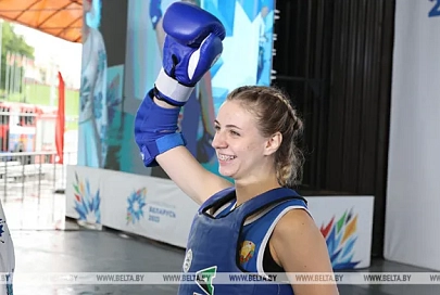 Белоруска Валерия Хватик стала чемпионкой II Игр стран СНГ по таиландскому боксу