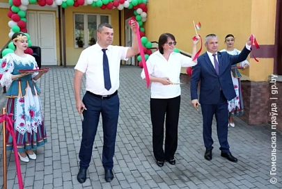 В Житковичской ЦРБ  Иван Крупко открыл кабинет компьютерной томографии