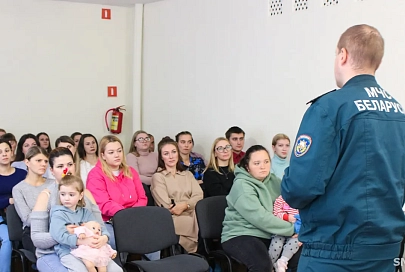 Светлогорские мамы приняли участие в акции МЧС "Безопасный декрет"