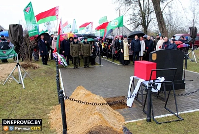 В деревне Крынки Речицкого района перезахоронили останки жертв нацизма 