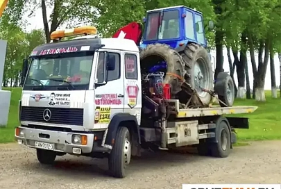 Эвакуация грузовых автомобилей в Гомеле