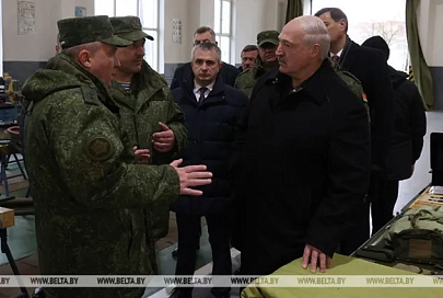 Президент Беларуси: сегодня убедился, что военные у нас молодцы