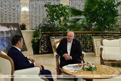 Лукашенко провел встречу с Президентом Кыргызстана Садыром Жапаровым