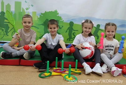 В Корме торжественно открыли обновлённый физкультурно-оздоровительный комплекс