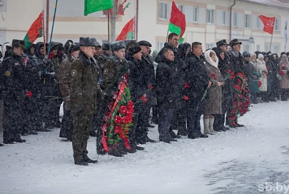 В Буда-Кошелево отмечают 80-летие освобождения от немецко-фашистских оккупантов